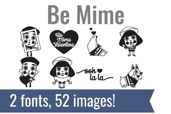 Be Mime Dingbats: A Typeface with Editorial Personality