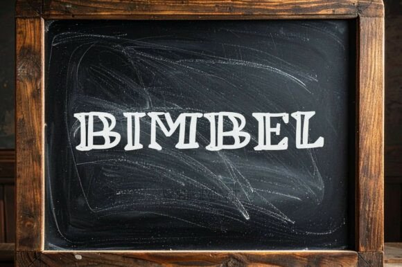 Bimbel Font Review: A Display Typeface With Authority and Charm