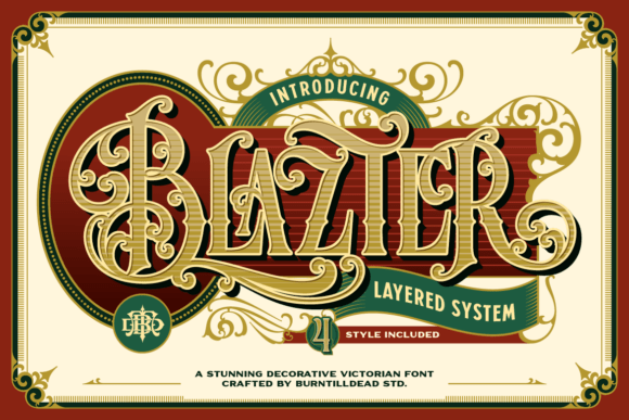 Blazter: The Victorian Font That Gives Your Brand a Timely Edge