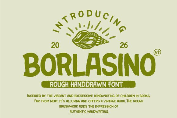 Borlasino Review: A Handcrafted Brush Font for Authentic Branding