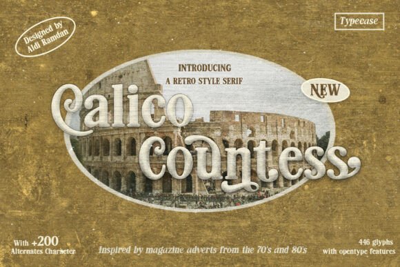 Calico Countess: A Web Designer’s Review of This Retro Serif Font