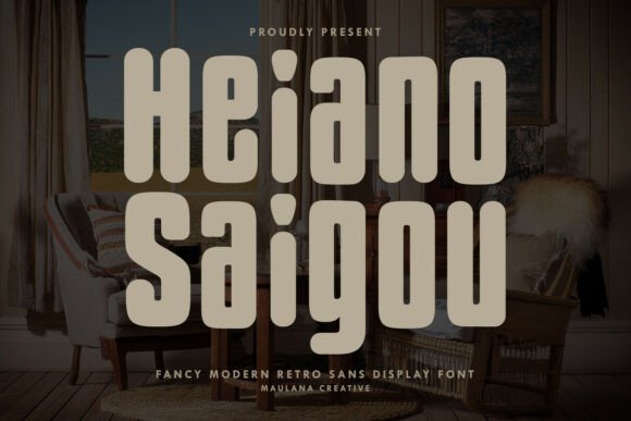Heiano Saigou Typeface Review for Small Business Branding