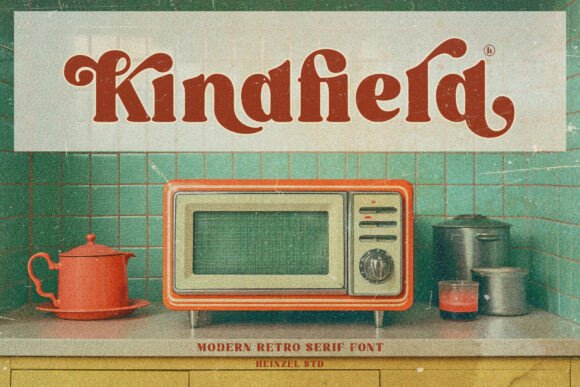 Kindfield Brings Vintage Charm to Modern Campaign Design