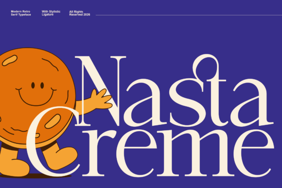 Nasta Creme: The Retro Serif That Works for Your Business