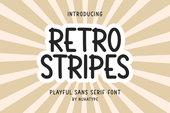 Retro Strip: A Handwritten Sans Serif Typeface with Warm Appeal