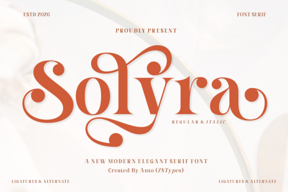 Solyra: The Serif Font That Gave Our Campaign Visuals a Clearer Voice