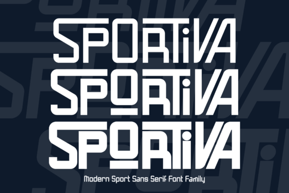 Sportiva Display Font: A Retro-Chic Typeface for Business