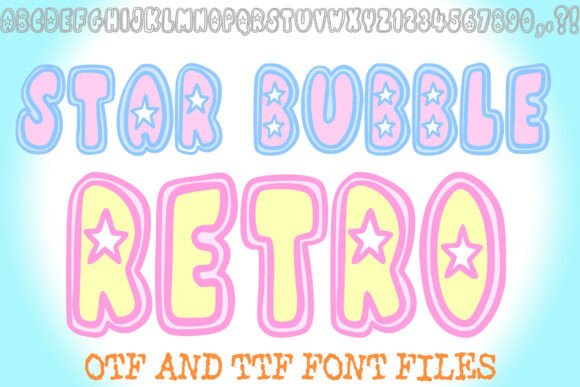 Star Bubble Retro: A Web Designer’s Take on This Playful Display Font