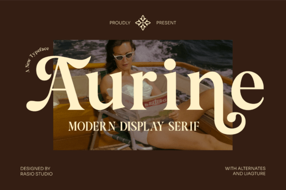 Upgrade Your Brand with Aurine: A Serif Font Built for Small Business