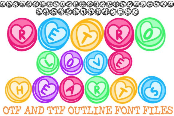 Using Retro Love Hearts for Nostalgic Editorial Design